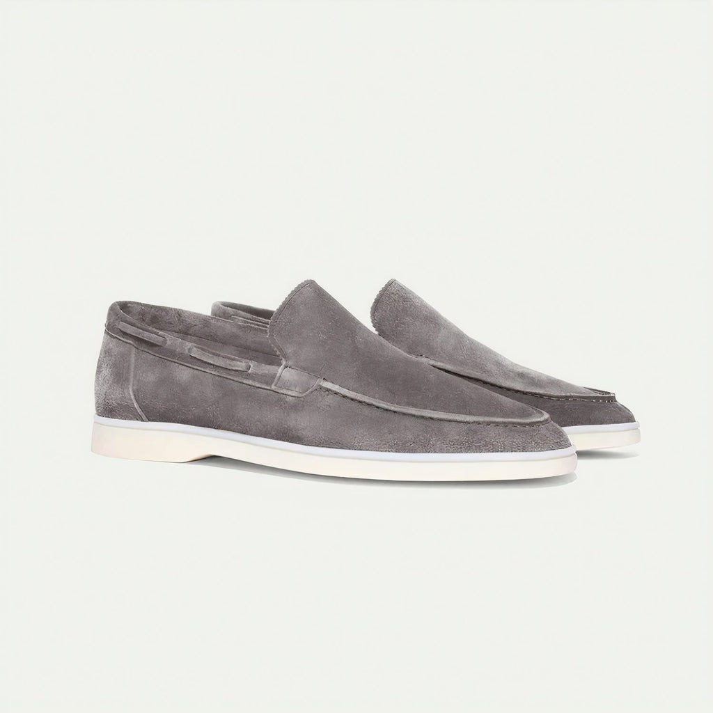 Men's Suede Loafers Elegant Comfortable Classic Slip On Smart