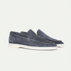 Men's Suede Loafers Elegant Comfortable Classic Slip On Smart