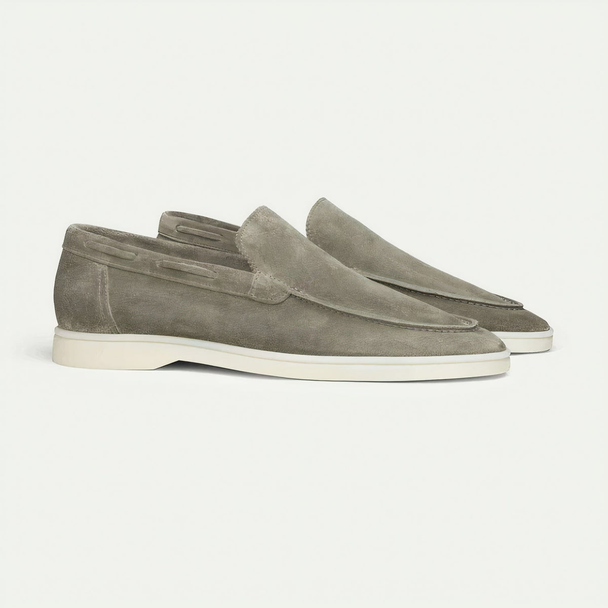 Men's Suede Loafers Elegant Comfortable Classic Slip On Smart