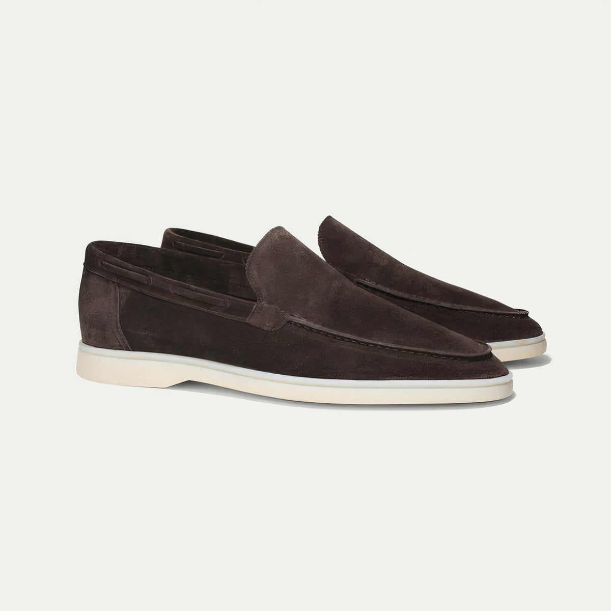Men's Suede Loafers Elegant Comfortable Classic Slip On Smart