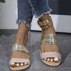 Women's Orthopedic Sandals Slip-On Comfort Two-Strap