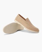Men's Suede Slip On Loafers Casual Comfort Everyday Shoes