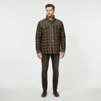 Men's Fleece Lined Flannel Jacket Warm Casual Layer