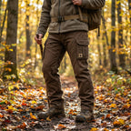 Men's Slim Fit Cargo Trousers Utility Pocket Streetwear Style