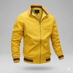 Men's Lightweight Summer Jacket Breathable Stylish Zip Front Casual