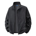 Men's Lightweight Zip Jacket Multi Pocket Spring Summer Layer