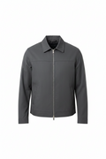 Men's Zip Front Harrington Jacket Lightweight Smart Casual Layer