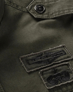 Men's Utility Field Jacket Regular Fit Multi Pocket Layer
