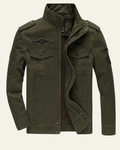 Men's Utility Field Jacket Regular Fit Multi Pocket Layer