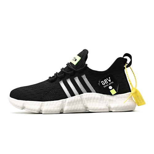 Men's Breathable Mesh Trainers Lightweight Lace Up Sneakers