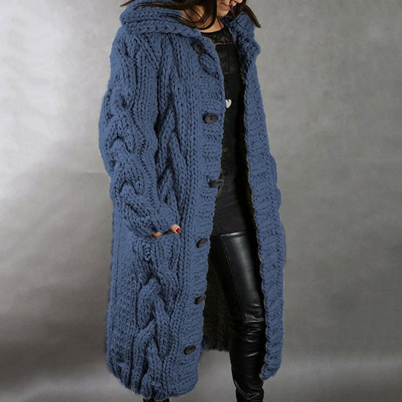 Women's Elegant Cosy Coat With Tummy Coverage