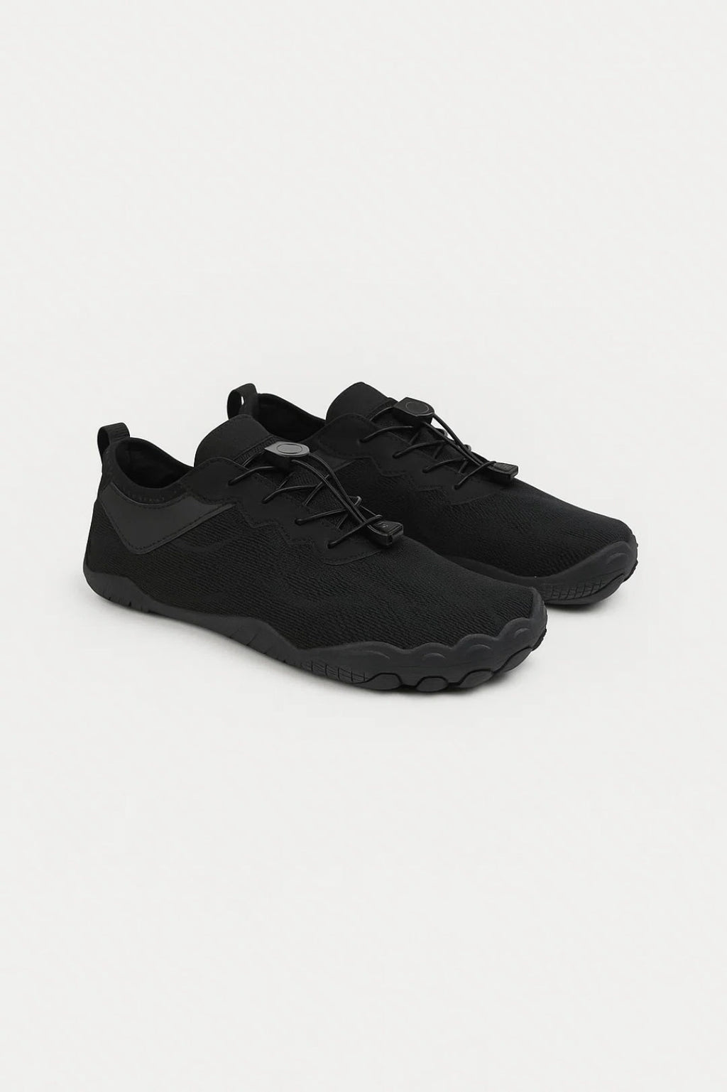 Men's Barefoot Sneakers Toggle Lace Grip Walking Shoes