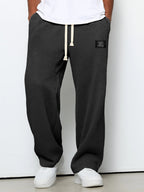 Men's Comfortable Trousers Relaxed Fit Adjustable Waist Breathable Everyday