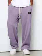 Men's Comfortable Trousers Relaxed Fit Adjustable Waist Breathable Everyday