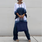 Women's Cotton & Linen Two-Piece Set – T-Shirt