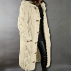 Women's Elegant Cosy Coat With Tummy Coverage