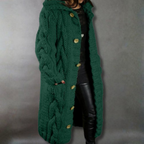 Women's Elegant Cosy Coat With Tummy Coverage