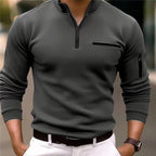 Men's Zip Sweater With Pockets Comfortable Breathable Stylish Casual
