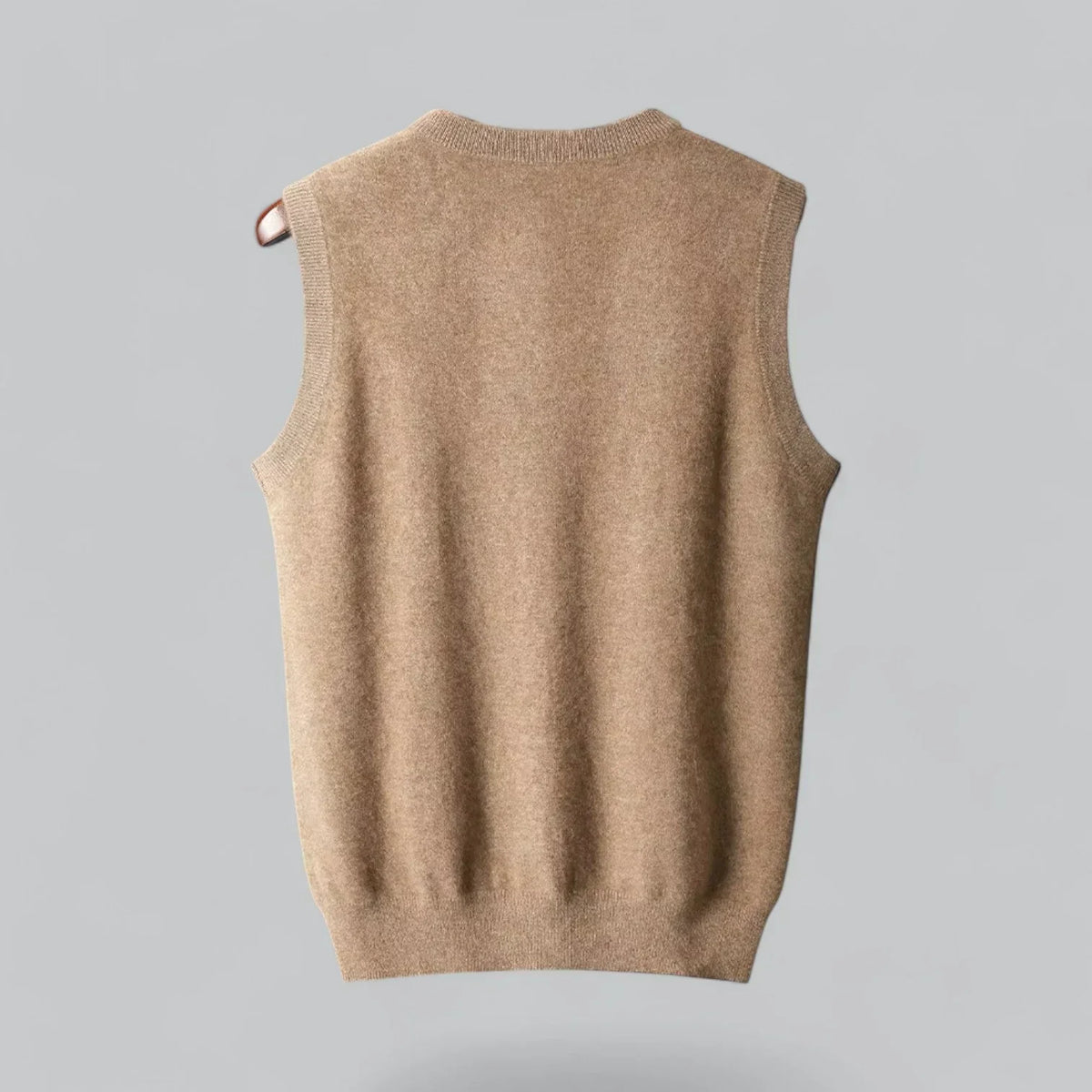 Men's Wool V Neck Sweater Vest Timeless Comfortable Knitwear