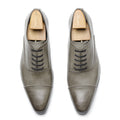 Men's Leather Oxford Shoes Cap Toe Lace Ups
