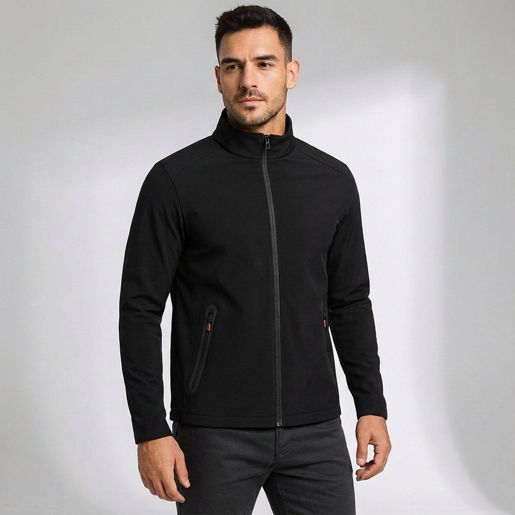 Men's Windproof Sports Jacket Lightweight Quick Dry Layer