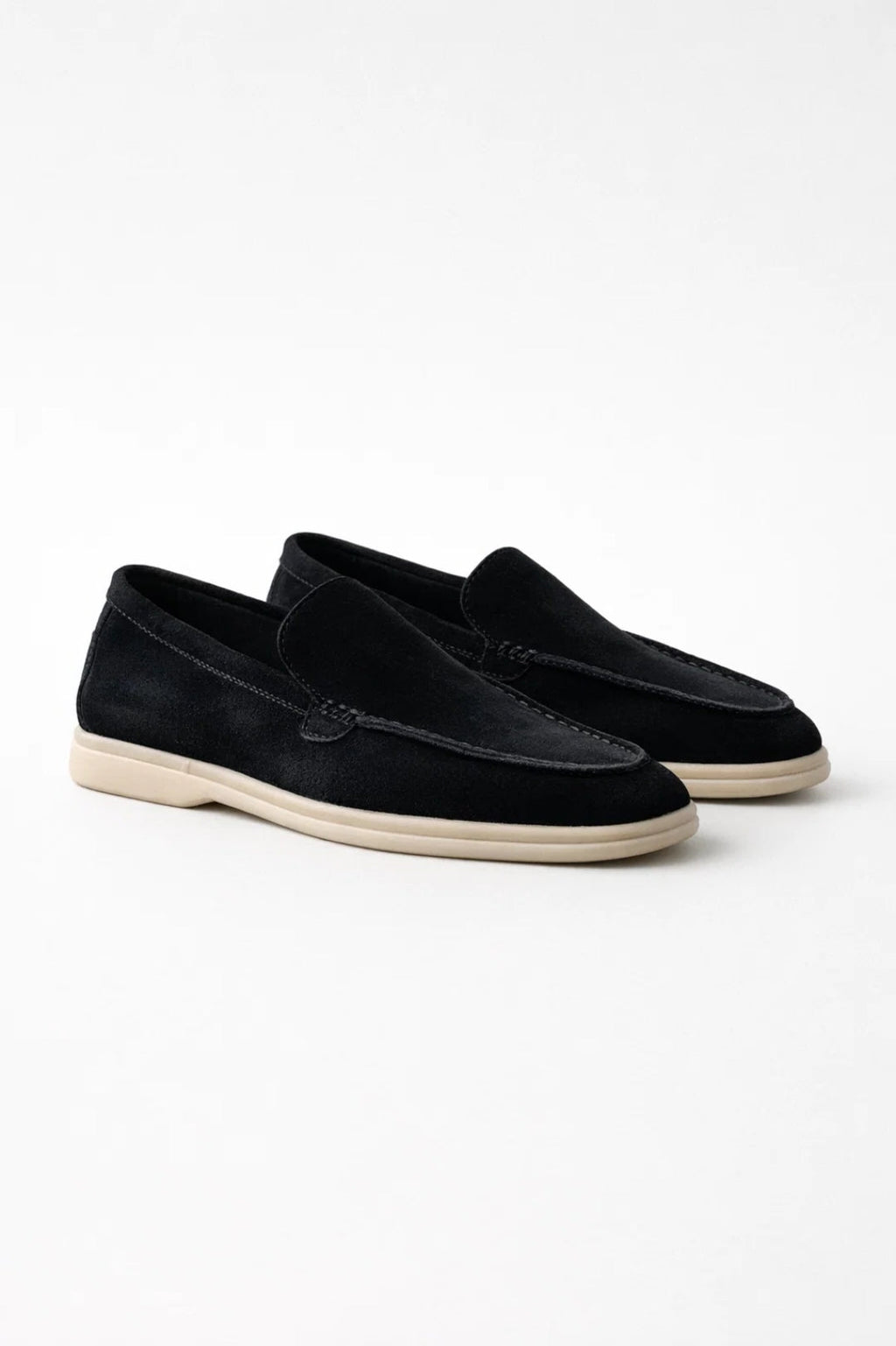Men's Suede Loafers Lightweight Sole Slip On Shoes