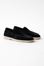 Men's Suede Loafers Lightweight Sole Slip On Shoes