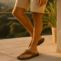 Men's Cushioned Toe Post Outdoor Comfort Sandals