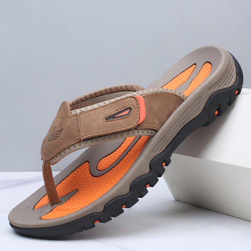 Men's Cushioned Toe Post Outdoor Comfort Sandals