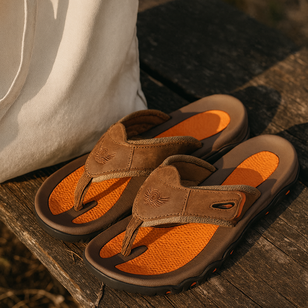 Men's Cushioned Toe Post Outdoor Comfort Sandals