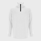Men's Quarter Zip Sweater with Stand Collar