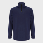 Men's Quarter Zip Sweater with Stand Collar