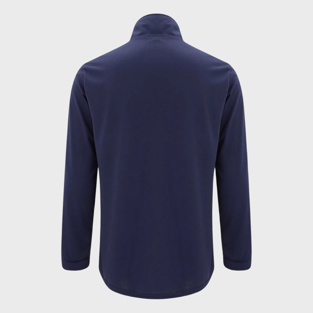 Men's Quarter Zip Sweater with Stand Collar