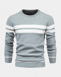 Men's Textured Crew Neck Sweater Refined Everyday Knit