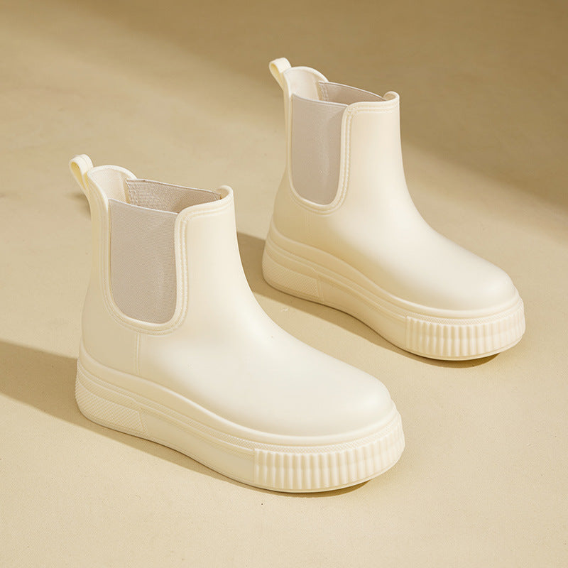 Women's Waterproof Chelsea Platform Winter Boot
