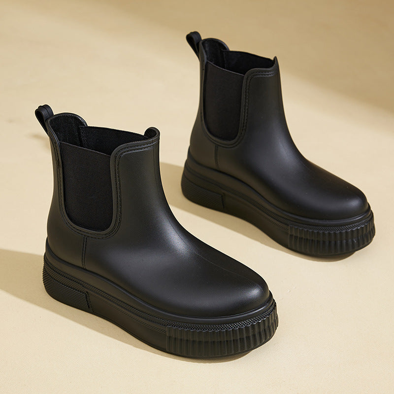 Women's Waterproof Chelsea Platform Winter Boot