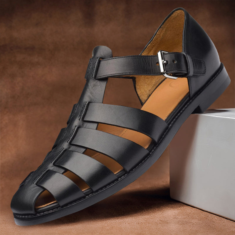 Men's Classic Fisherman Sandals Adjustable Strap Comfort