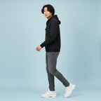 Men's Hooded Utility Jacket Casual Zip Up Layer