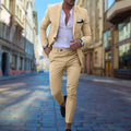 Men's Slim Fit Suit Stylish Comfortable Tailored Formalwear