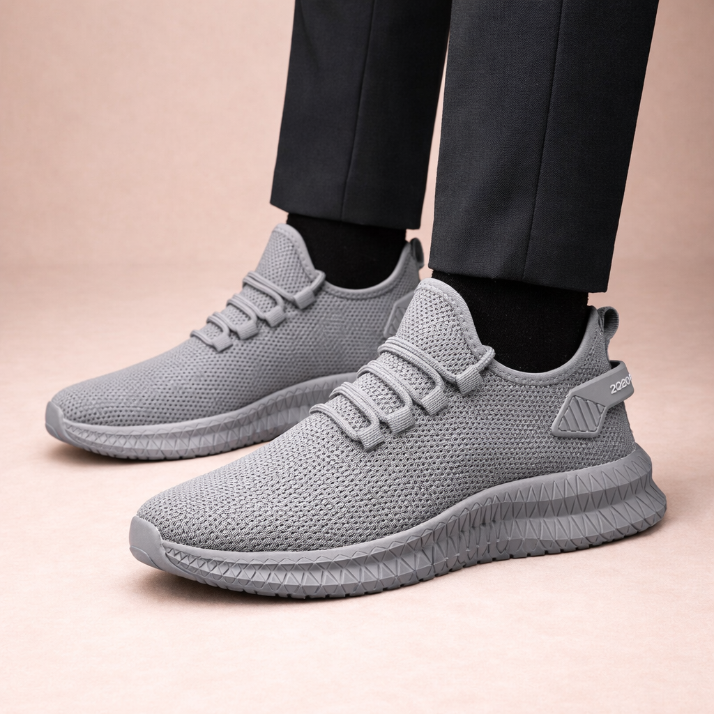 Men's Orthopaedic Breathable Knit Lightweight Everyday Trainers