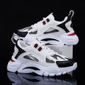 Men's Sculpted Sole Layered Mesh Sneakers