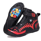 Men's Reinforced Motorcycle Touring Ankle Riding Boots