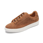 Men's Low Profile Lace Up Sneakers Minimal Clean Trainers