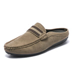 Men's Open Heel Loafer Slip On Comfort Casual Shoes