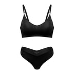Women's Seamless Wireless V Neck Bralette Nude Loungewear