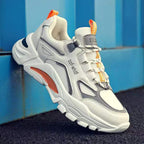 Men's Sculpted Sole Layered Mesh Sneakers