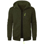 Men's Patterned Zip Hoodie Comfortable Breathable Stylish Casual Everyday