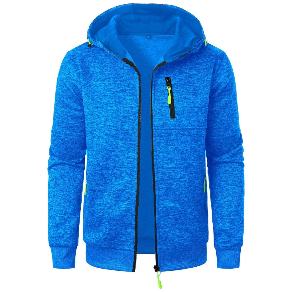 Men's Patterned Zip Hoodie Comfortable Breathable Stylish Casual Everyday
