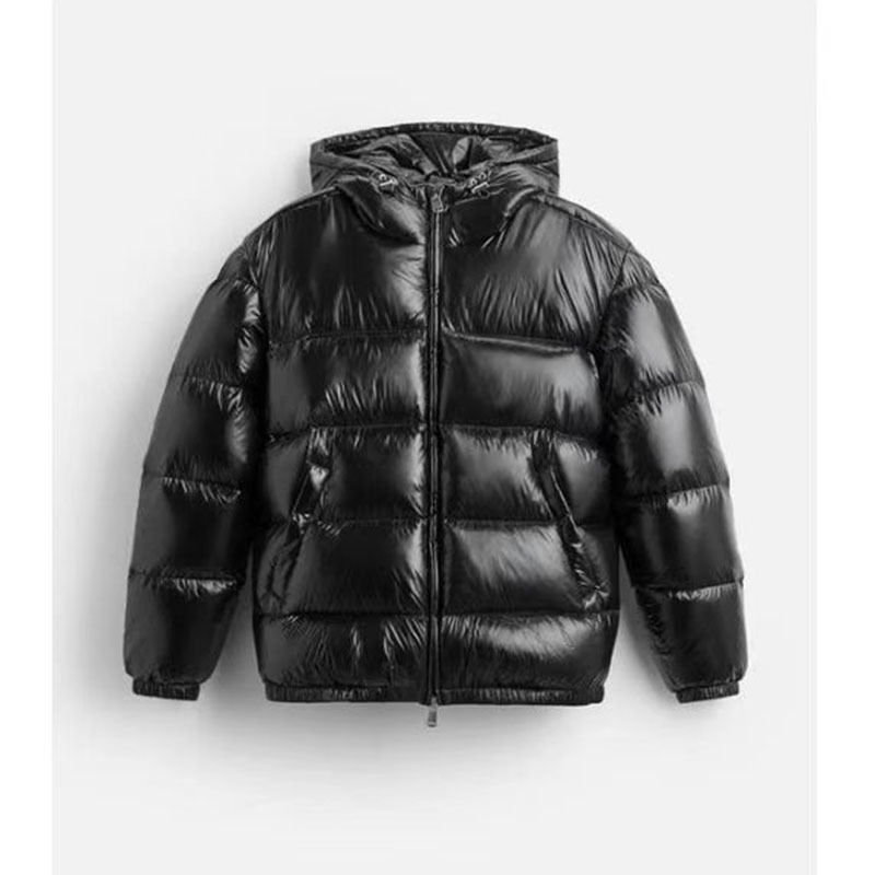 Men's Hooded Puffer Jacket Waterproof Insulated Winter Layer