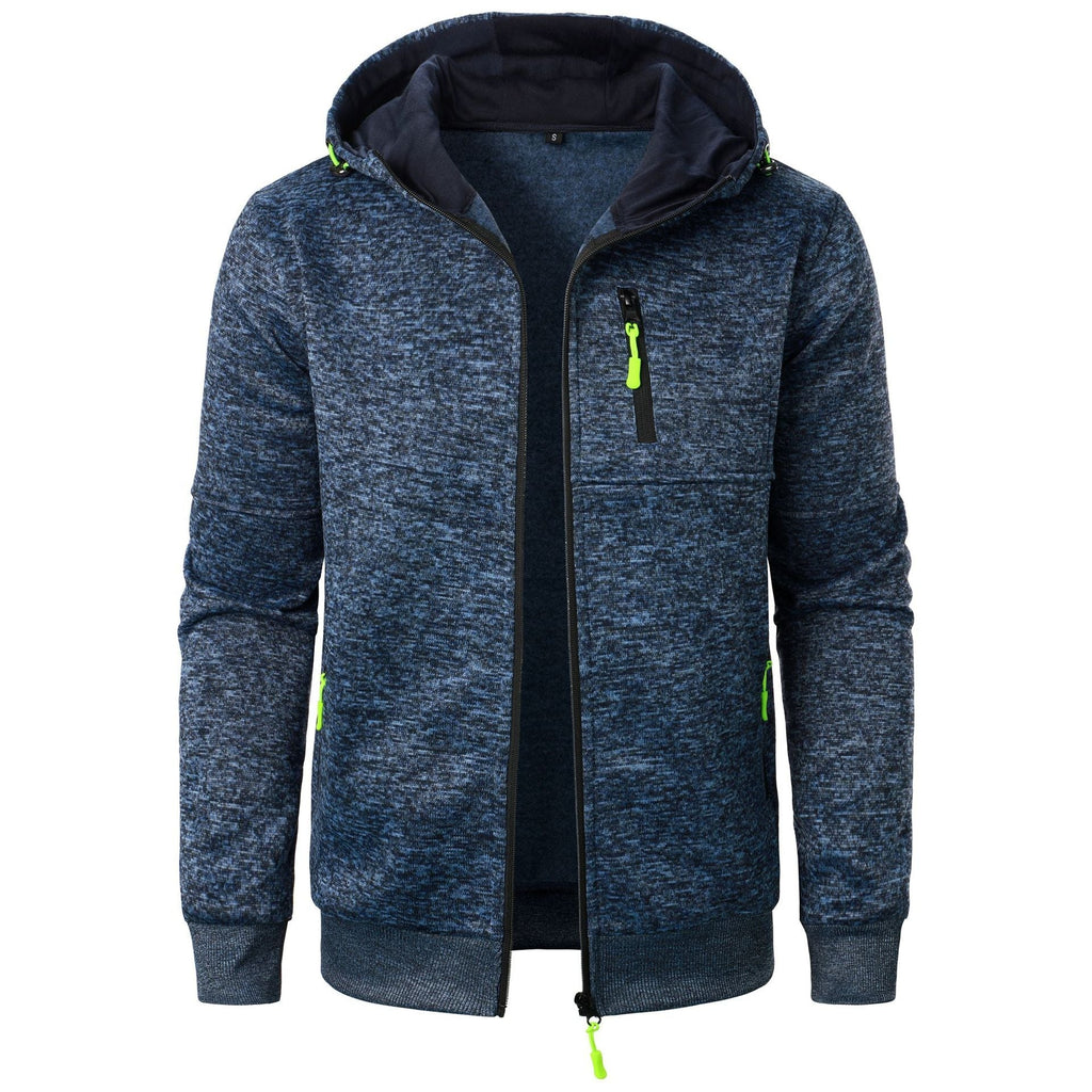 Men's Patterned Zip Hoodie Comfortable Breathable Stylish Casual Everyday
